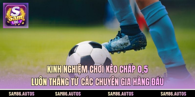 Kinh nghiệm chơi kèo chấp 0,5 luôn thắng từ các chuyên gia hàng đầu