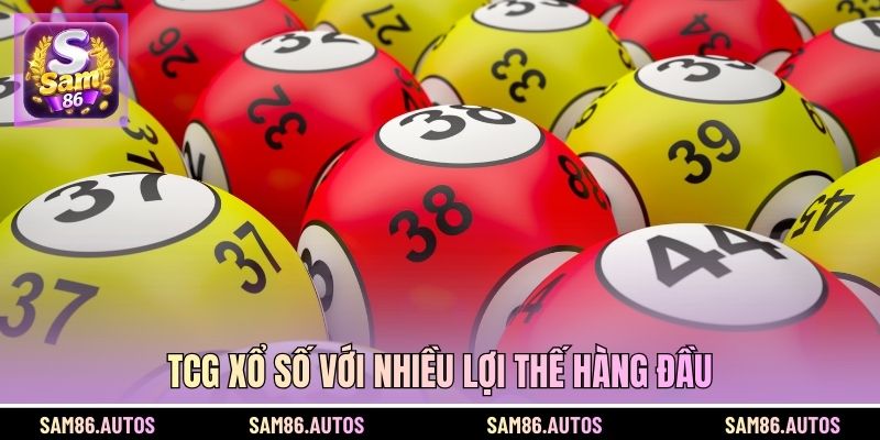 TCG xổ số với nhiều lợi thế hàng đầu